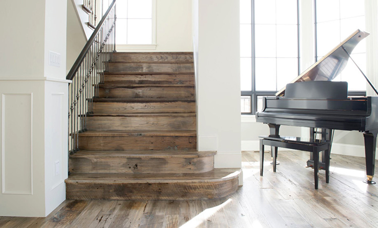 Reclaimed Site-Finished Wood Floor | Artistic Floors by Design