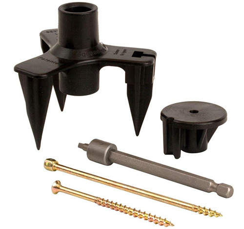 Squeaky Floor Repair Kit - Fixes Wood, Carpet, Hardwood & Vinyl Floors With 50 Special Screws