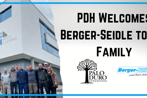 Palo Duro Hardwoods Welcomes  Berger-Seidle to the Family