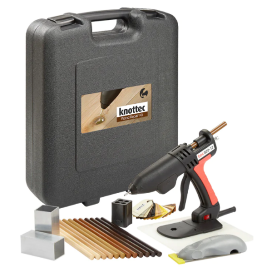 Tec 820-12 Knottec Professional Wood Repair Glue Gun Kit